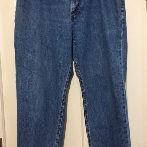 Eddie‎ Bauer high rise straight legs women’s jeans/18 petite - Picture 5 of 10